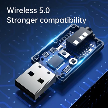 2020 naujas T18 Bluetooth 5.0 4-in-1 USB imtuvas siųstuvas plug and play 