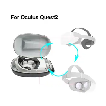 2020 Nauji Aukštos Kokybės PU Medžiaga Patvari, atspari Vandeniui Laikymo Dėžutė Oculus Quest 2 VR Akinius Kelionių lagaminas