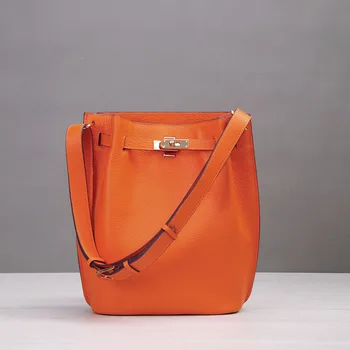 2020 nauji moteriški krepšiai Crossbody kibirą, maišą atsitiktinis pečių maišą mados dizaino natūralios odos rankinės