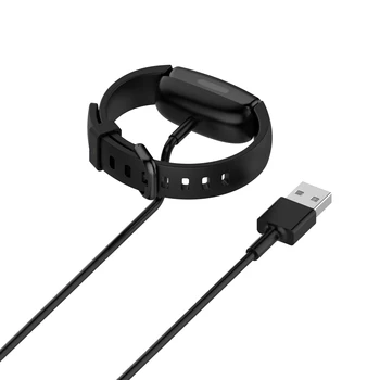 2020 Rondaful USB Įkrovimo Kabelis Laido Fitbit Inspire 2 Išmaniųjų Laikrodžių Apyrankės Įkroviklis Adapteris, Įkroviklis Smartwatch Priedai