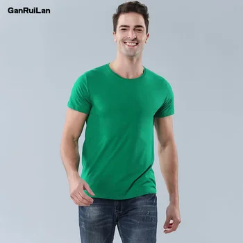 2021 Naujas Cotton Vyrai T-shirt Trumpas rankovėmis Vyras marškinėliai trumpomis Rankovėmis Gryna Spalva Vyrų t marškinėliai vyrams marškinėliai Topai Tee B0886