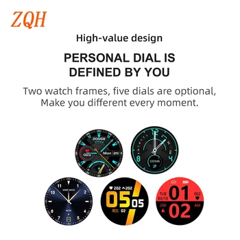 2021 ZQH Smart Watch 2 In 1 TWS Belaidė laisvų Rankų įranga Combo Užsakymą Dial 