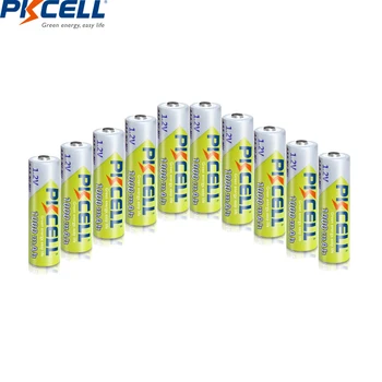 20pcs PKCELL AAA Baterijos 1000mAh 3A Ni-MH Įkraunamos AAA Baterijos, Baterijų, 1.2 V NIMH Baterias Fotoaparato Blykstės Žaislai