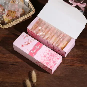 20pcs Saldainiai Dovanų Popieriaus Langelį Flamingo Ačiū Trynys Trapumą Šokolado Dėžutė Nuga Sausainių Saldainiai Riešutų Box 
