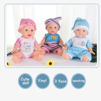 23cm Elektros Smart Bebe Lėlės Lopšys Kūdikiui Berniukas Mergaitė Žaislų Pilna Silikono Reborn Baby Doll Interaktyvus Surprice Lėlės Vaikams Dovanų