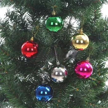 24pcs/Set Kalėdų Kamuolys Medyje Kabo Ornamentu Žaislas Naujų Metų pradžią Šalis Dekoro SP99