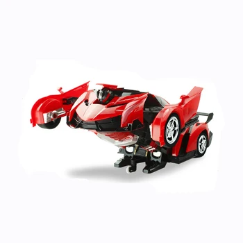 2In1 RC Automobilių Automobilių Sporto Pertvarkos Robotai Modelių Nuotolinio Valdymo Deformacijos Automobilių RC kovos žaislas KidsChildren Gimtadienio Dovana