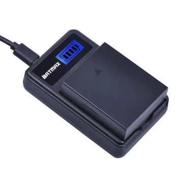 2vnt 1800mAh BLH-1 BLH1 Baterija + LCD USB Kroviklis skirtas Olympus Skaitmeniniai Fotoaparatai EM1 MARK II EM1-2 EM1 Ženklas 2 Fotoaparato Baterijos
