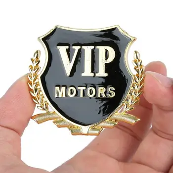 2vnt 3D Metalo VIP Ženklinimo Automobilio Kapoto Lipdukas Logotipas Ženklelis Decal Decration Lipdukas Automobilių Eksterjero Reikmenys, Automobilių Lipdukai