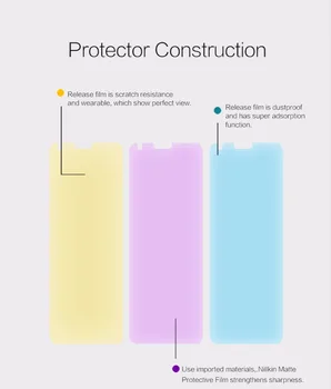 2vnt/daug Screen Protector For LG G6 NILLKIN Anti-Glare Matinis ARBA Kristalų 