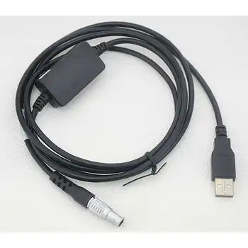 2vnt NAUJA USB Duomenų perkėlimo Kabelis, skirtas Leica tyrimo stotys iš viso Lygiavertis GEV189 (734700) 0.B 5 pin 
