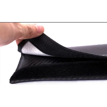 2vnt PU Anglies pluošto tekstūra Automobilių saugos diržų pečių kempinėlės Kia Proceed Automobilių Reikmenys