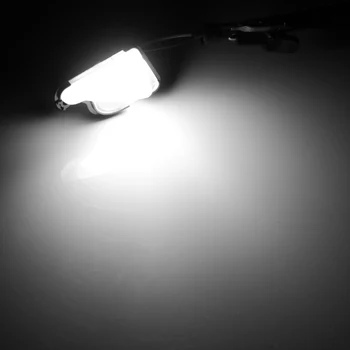 2x Canbus Balta LED Po Pusės Veidrodėlio Lemputė Balos Lempa skoda Octavia Mk3 5E 2012-2017 Puikus 2 Octavia 3 Klaidų Šviesos