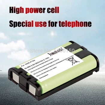 3.6 V 850mAh HHR-P104 Belaidžius Telefono Baterija Ni-MH HHR P104 TG5242 KX-TG5243 KX-TG5421 KX-TG5451