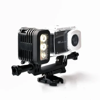 30 Metrų po vandeniu Vandeniui Nardymo LED Gopro LED Šviesos Vietoje Lempa GoPro Hero 5 4 3+ 3 2 SJCAM XIAOYi Sporto Fotoaparatai