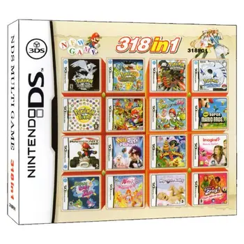 318 1 Serija NDSL DS/3DS/2DS Vaizdo Žaidimų Kasetė Konsolės Kortelės Klasikinis Žaidimo Versija anglų Kalba