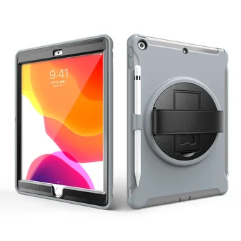 360 Sukasi Case For Samsung Galaxy Tab A8.0 8.4 2020 10.1 2019 S6 S5E 10.5 Silikono Dirželis Atramą Planšetinio kompiuterio Dangtelis