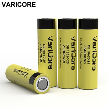4-40PCS VariCore HE2 18650 įkraunama ličio-jonų baterija 3.7 V 2500mAh gali išlaikyti elektroninių 20A biudžeto įvykdymo patvirtinimo už e-cigaretės