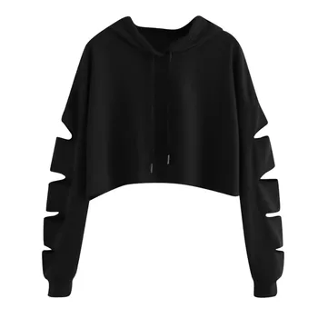 40#2021 m. Rudenį harajuku Palaidinukė Žiemos Mados hoodies palaidinukė moterų streetwear Žuvies uodega Dizaino ilgomis Rankovėmis Megztinis Viršūnės