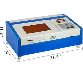 40W CO2 Lazerinis Graviravimas Mašinos, Lazerio Pjovimo Graviravimo Staklės Laser Cutting machine su USB Įrankiai Kūrinys Medienos Frezavimo (usb)