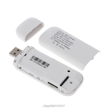 4G LTE USB Modemas, Tinklo Adapteris Su Wi-fi Hotspot SIM Kortele 4G Bevielio ryšio Maršrutizatorius Win XP, Vista 7/10 Mac 10.4 IOS Au26 20