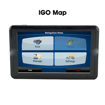 5 Colių 4G Automobilių GPS Navigacijos LCD Jutiklinis Ekranas Pasaulio Žemėlapyje, AVI, FM Siųstuvas, Sat Nav Auto Truck GPS Navigatorius Vietos Australija Žemėlapyje