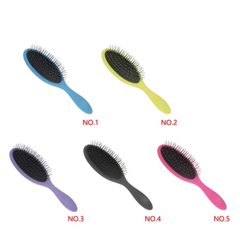 5 Spalvų Moterys Naujas Klasikinis Adatų Plokštelės Plaukų Šepetys Šukos Masažas Hairbrush Plaukų Šukos Įrankiai