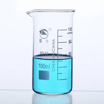 50-1000ml Borosilikatinio Baigė Stiklo Stiklinę į aukštas formos stiklo priemonė taurės Laboratorinė Įranga