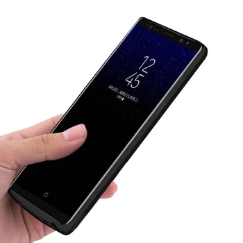 5000mAh Baterijos Kroviklis Atveju, Samsung Galaxy S8 S9 Nešiojamų Įkrovimo Galia Banko 6500mAh Telefono Baterija Atveju S8 S9 Plus