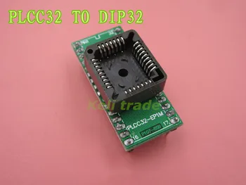 50pcs/daug PLCC32 į DIP32 programuotojas IC adapterio lizdas
