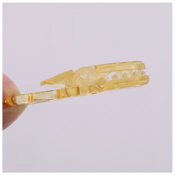 50pcs Karšto T formos Plastiko Kūdikio Žindukas Manekeno Soother Suspender Grandinės Laikiklis laikikliai 10 mm juostelės