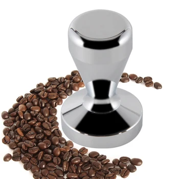 51mm/58mm Kavos Suklastoti Nerūdijančio Plieno Espresso Suklastoti Kavos Pupelių Paspauskite Butas Bazė Virtuvės Įrankiai Plūkimo Šviežios Žemės