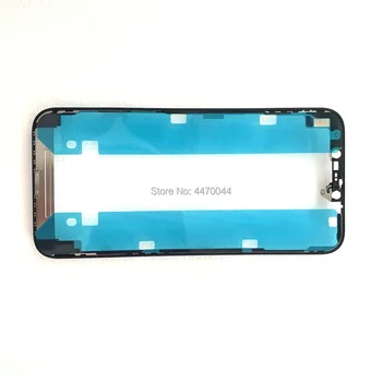 5pc Ori Kokybės Mobilus Telefonas Rėmo Bezel su klijuojamas Lipdukas iPhone 12 11 Pro Max X Xs Max XR Ekrano Viduryje Rėmo Remontas