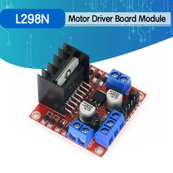 5vnt/daug L298N motor driver valdybos modulis L298 už arduino stepper motorinių protingas automobilis robotas
