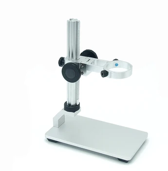 600X skaitmeninis mikroskopas, elektroninis vaizdo mikroskopu 4.3 colių HD LCD litavimo mikroskopu telefonu remontas didinamasis stiklas + metalas stendas