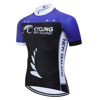6XL Naujosios Zelandijos Dviračių komandos Apranga Dviračių džersis Quick Dry Mens Dviračių marškinėliai trumpomis rankovėmis, pro Cycling Megztiniai dviratį Maillot