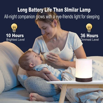 7 Spalvų LED Nakties Šviesos staliukas Lempos šviesos srautą galima reguliuoti Dovana Žiburių Paliesti, Paglostyti USB Įkrovimo Vaikų Miegamasis Lempos Atostogų Apdaila