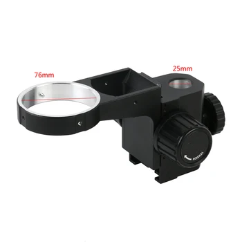 76mm Skersmens Zoom Stere Mikroskopai Fokusavimas, Reguliuojamas Laikiklis Fokusavimo Turėtojas Tinocular Mikroskopu Binokulinis Mikroskopas