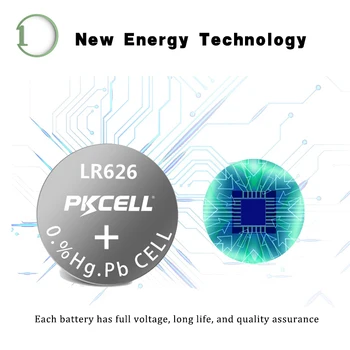 80Pcs PKCELL AG4 Šarminės Baterijos 377A 377 LR626 SR626SW SR66 LR66 1,5 V Mygtuką Ląstelių Monetos Baterijas Žiūrėti Skaičiuotuvai