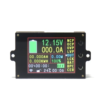 80V/500V 100A/200A/300A/500A Belaidžio voltmetras Ammeter Baterija Coulometer Dropshipping