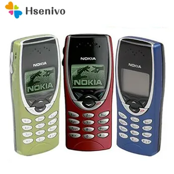 8210 Originalus Nokia 8210 Atrakinta Mobiliojo Telefono 2G Dualband GSM 900/1800 GPRS Klasikinis Pigūs Mobilųjį telefoną restauruotas