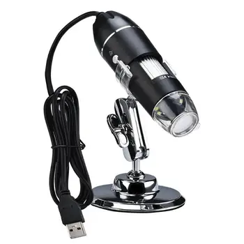 8LED 1600X HD Elektroninių Kišeninis Skaitmeninis Mikroskopas, Pramonės, Medicinos USB didinamasis stiklas Mikroskop para WIN XP/7