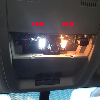 8pcs Automobilio LED Vidaus apšvietimo Lemputės rinkiniai (2002-2007 M.), 