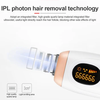999999 Flash Professional Nuolatinis IPL Plaukų Šalinimo Lazeriu Epiliatorius Moterų LCD Ekranas Bikini Ipl Plaukų Šalinimo Lazeriu Mašina