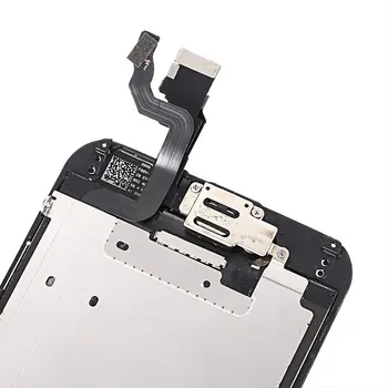 AAA+++ Pilnas komplektas Skirtas iPhone 6 6S Plius LCD Su Kamera Home Mygtuką Baigtas Ekrano Pakeitimas Asamblėjos Ekranas Garantija