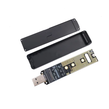 Adapteris Card PCIE SSD M. 2 NVME Su USB3.1 Mobiliojo Kietojo Disko Dėžutė M2 Tipo Kietojo HDD Talpyklos Plėtra Konverteris Atveju