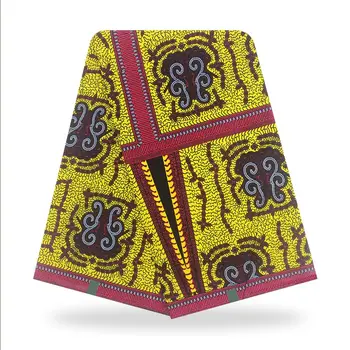 Afrikos vaškas tissus nekilnojamojo vaškas 6yard/daug 2021 vaškas aukštos kokybės afrikos audinio vaškas spausdinti siuvimo suknelė