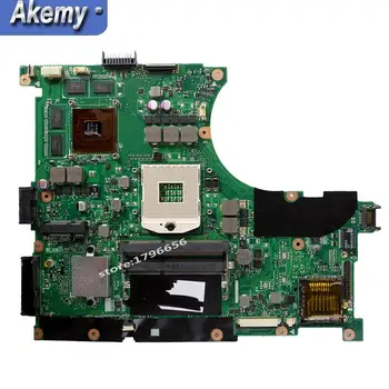 Akemy N56VZ/N56VM Nešiojamojo kompiuterio motininė plokštė, Skirta Asus N56VB N56VM N56VZ N56VJ N56V Bandymo originalus mainboard GT650M-2G Paramos i3 i5 i7