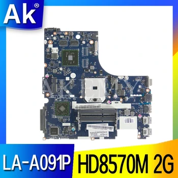 Akemy VALGC/GD LA-A091P Plokštė Lenovo G505S Z505 Laotop Mainboard su HD 8450G HD 8570M 2G