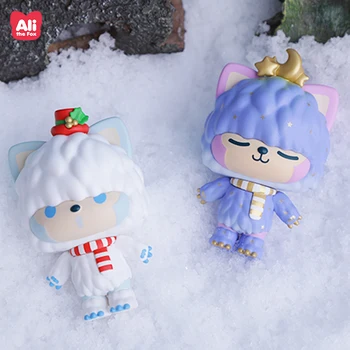 Aklas lauke Autentiški Ali Mini lėlės Žiemos pagirti daina serijos papuošalai anime aplink automobilį banga žaisti žiemos dovanos